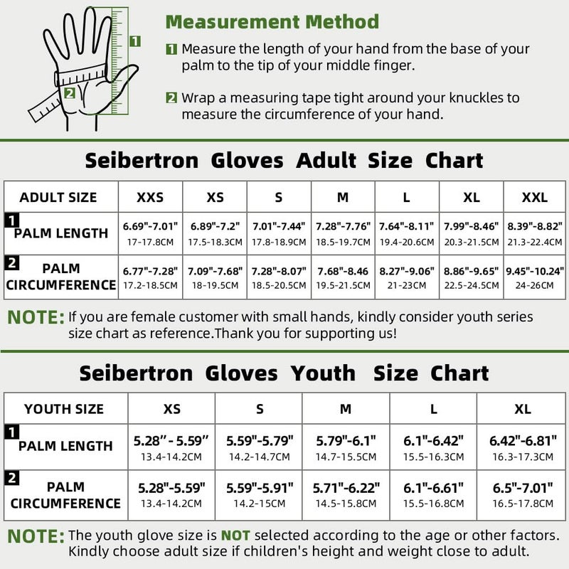 Seibertron Pro 3.0 Elite Ultra-Stick Sports Receiver Glove Football Gloves Youth and Adult (Yellow  L) - Image 2